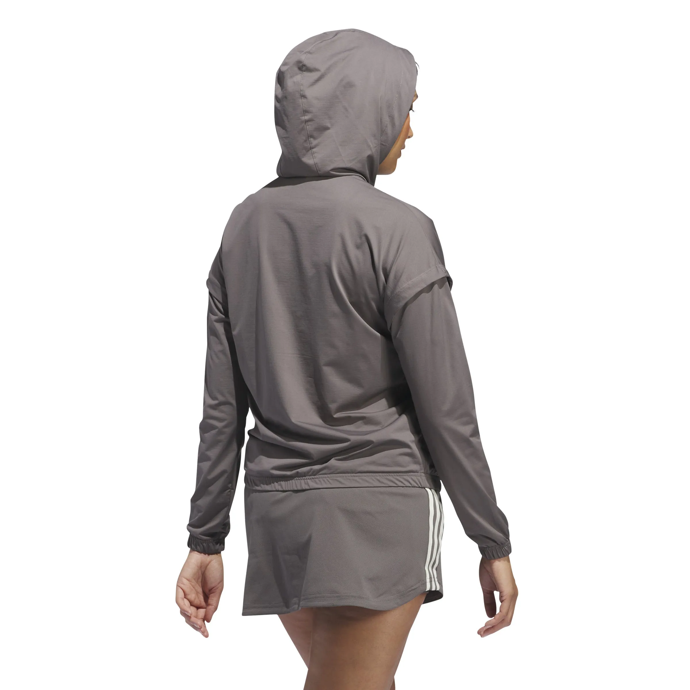 adidas Women's Ultimate365 TWISTKNIT Hoodie - Charcoal SS24