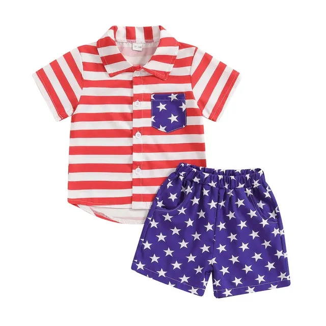 AMERICAN STAR Pocket Shirt Outfit