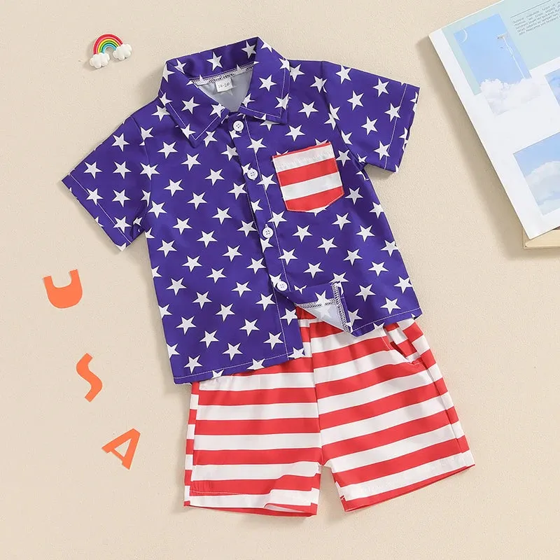 AMERICAN STAR Pocket Shirt Outfit