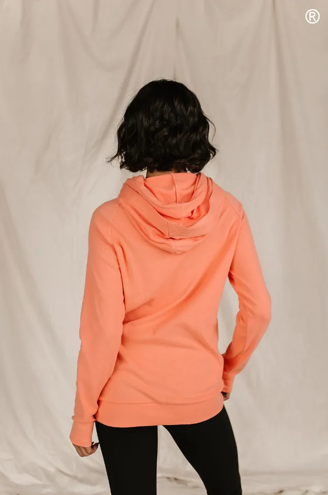 Ampersand Avenue - Doublehood Sweatshirt - Orange Peel