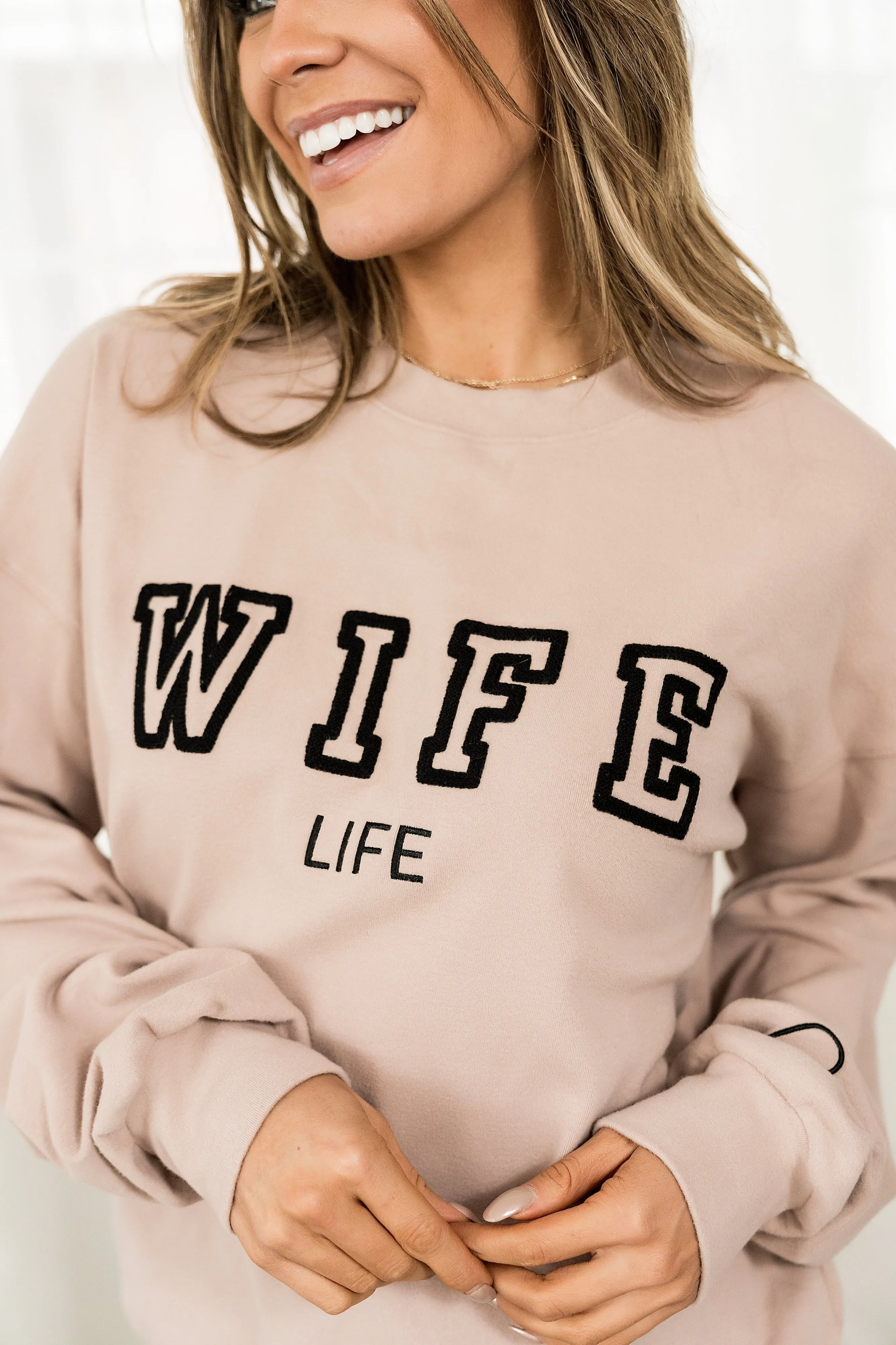 Ampersand Avenue University Pullover - Wife Life