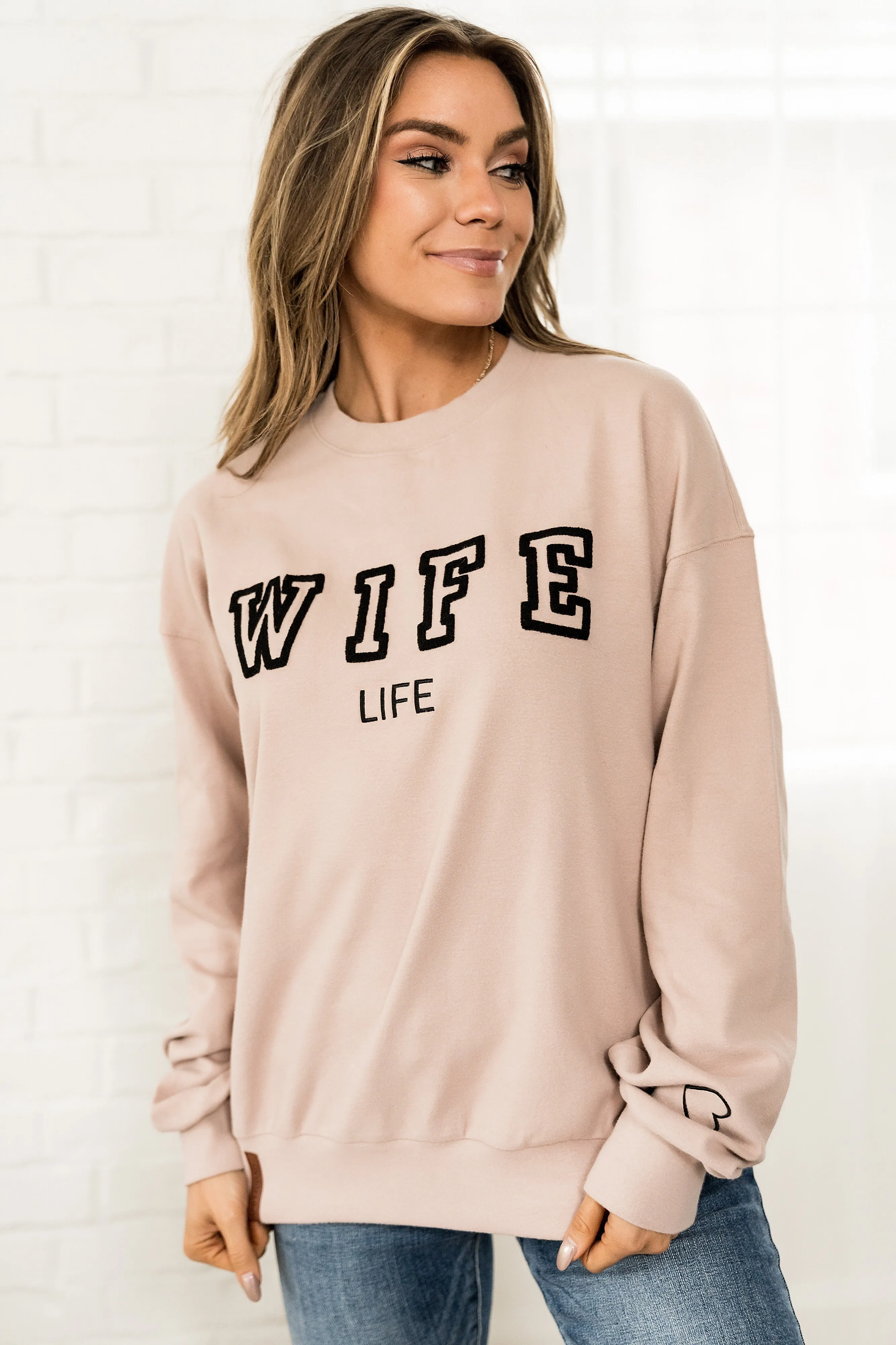 Ampersand Avenue University Pullover - Wife Life