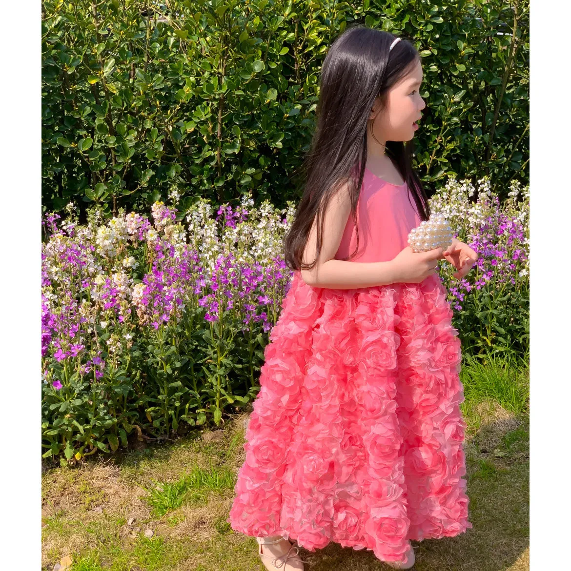 Baby Kid Girls Flower Dresses