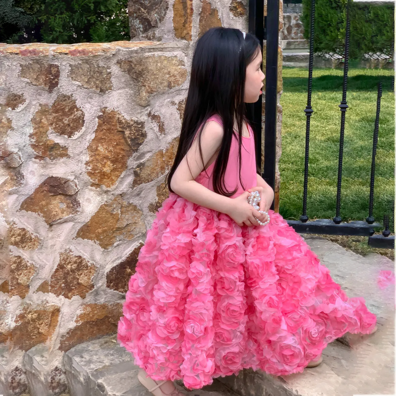 Baby Kid Girls Flower Dresses