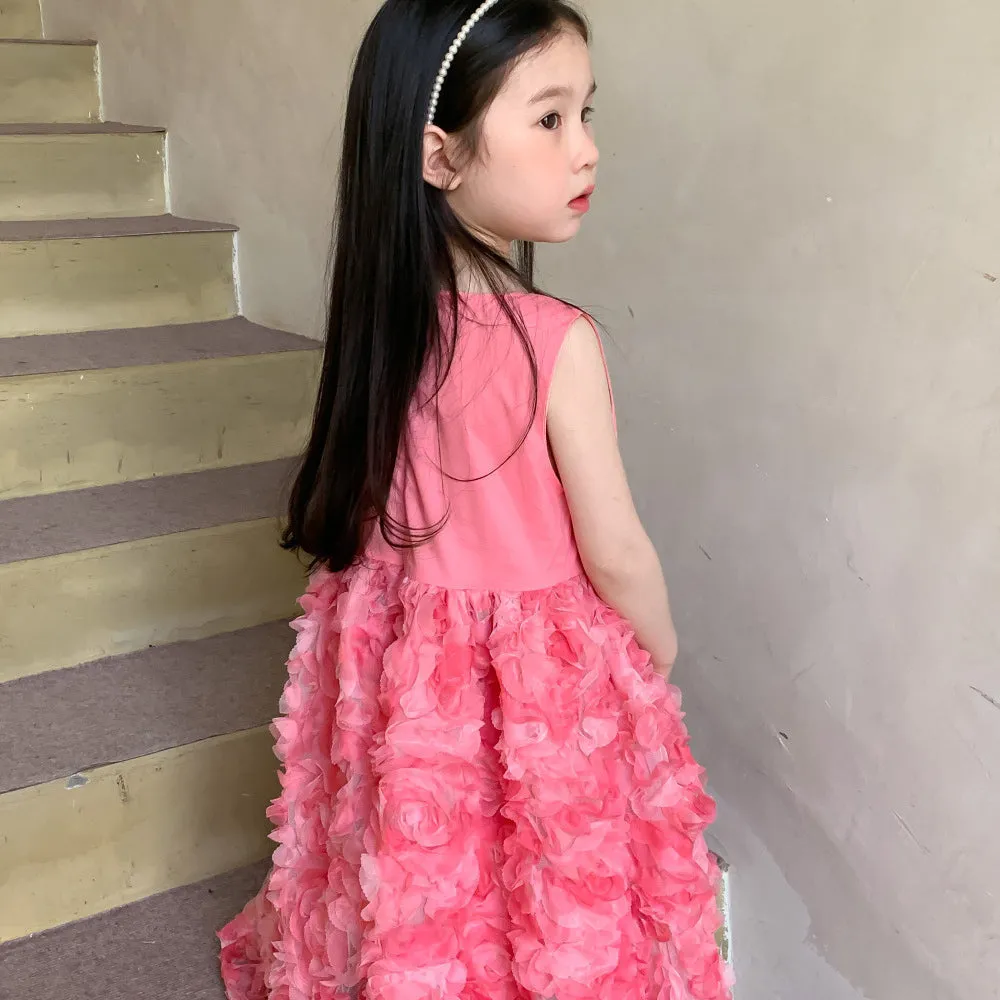 Baby Kid Girls Flower Dresses