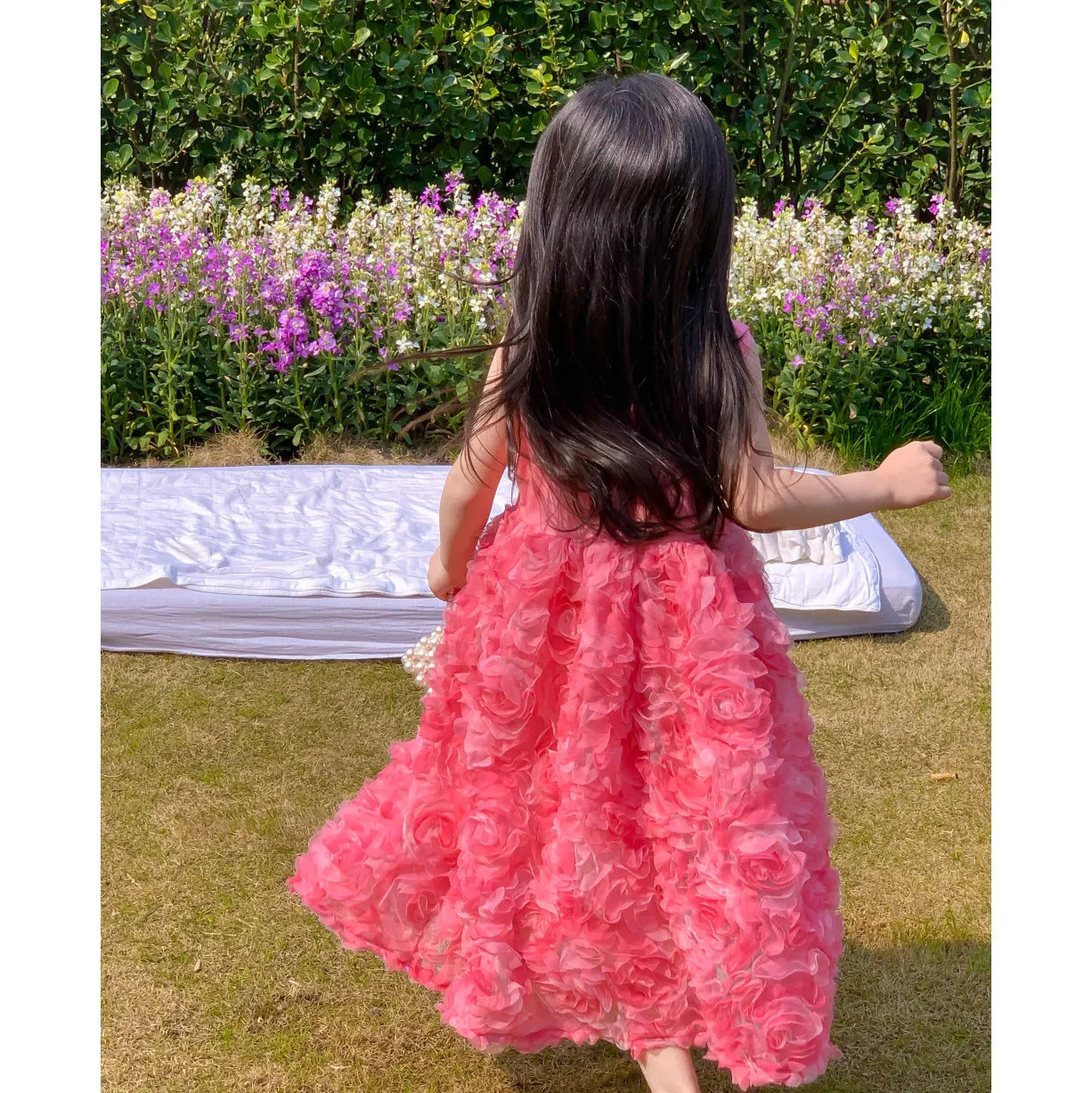 Baby Kid Girls Flower Dresses