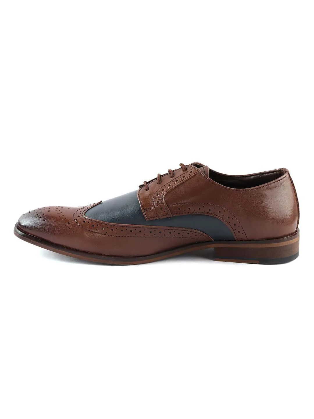 Brown Leather Brogue shoes