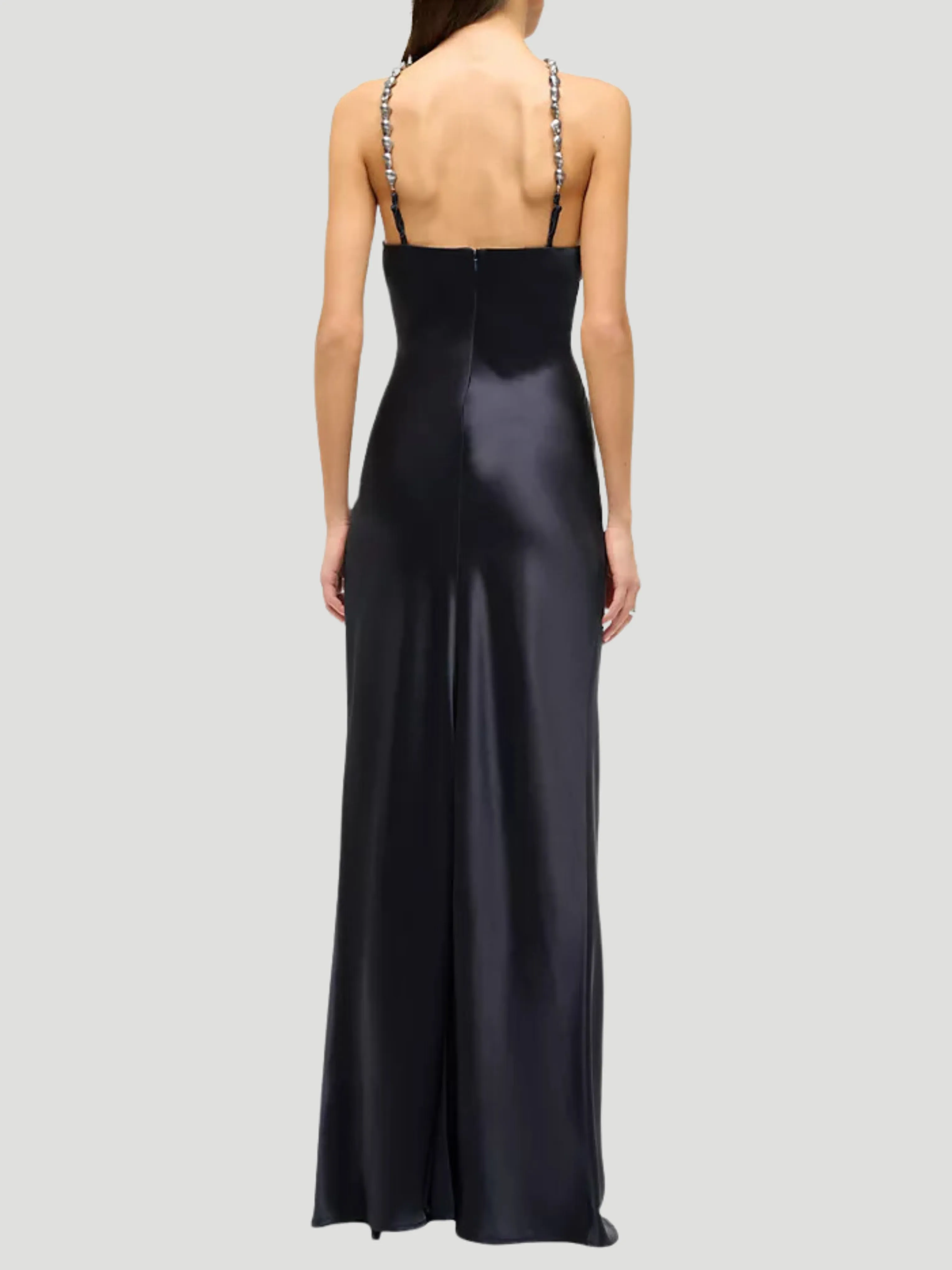 Cadence Satin Maxi Dress