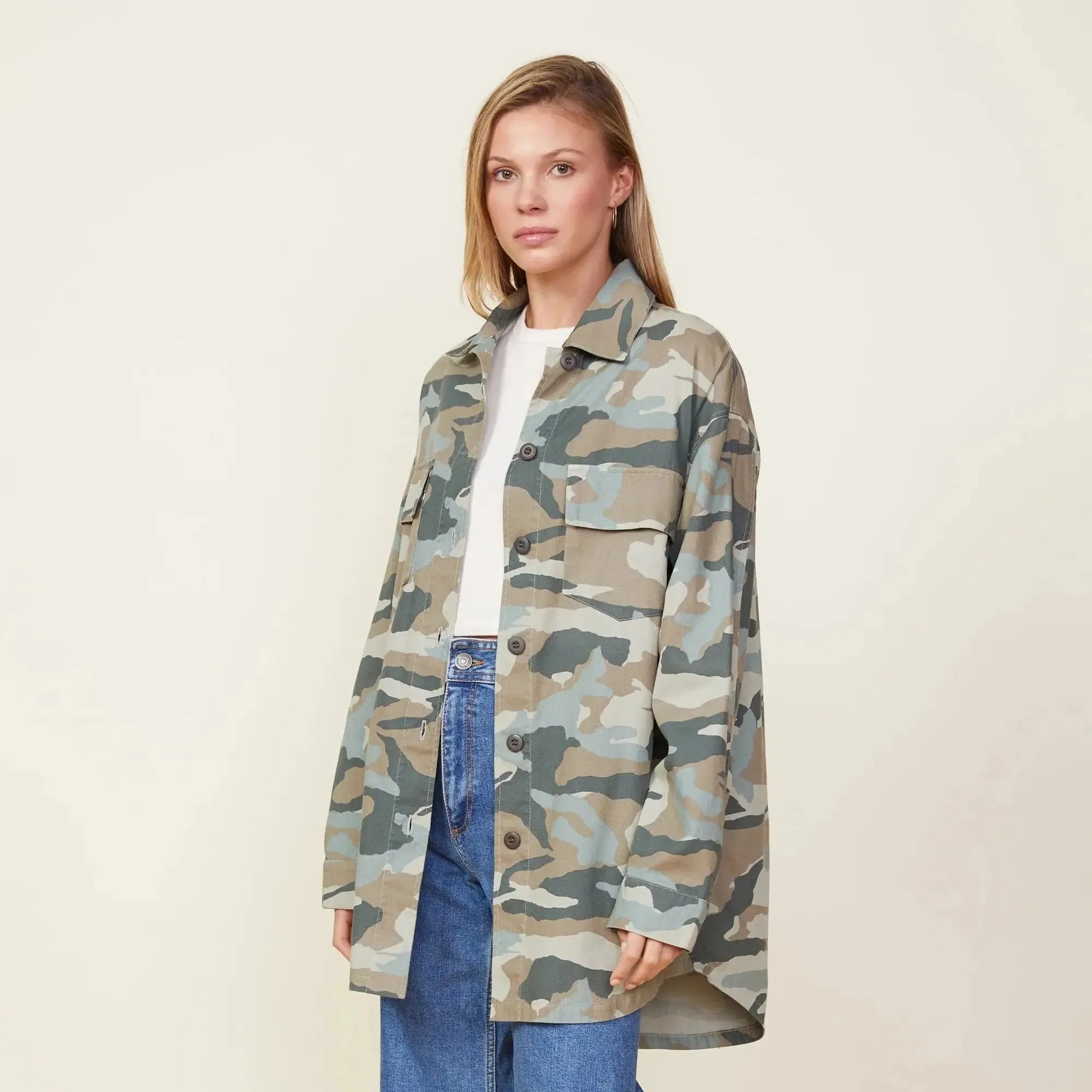 Camo Military Jacket