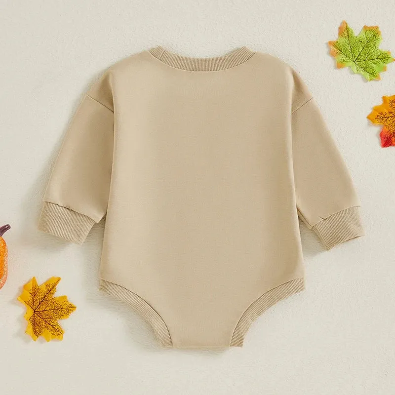 COLORFUL PUMPKIN Long-Sleeve Onesie