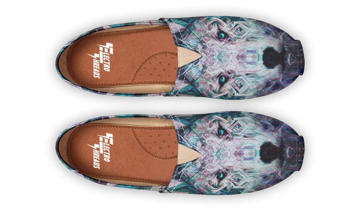 Crystal Wolf Casual Slip on Shoes