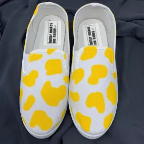 Custom Color Cow Print Shoes