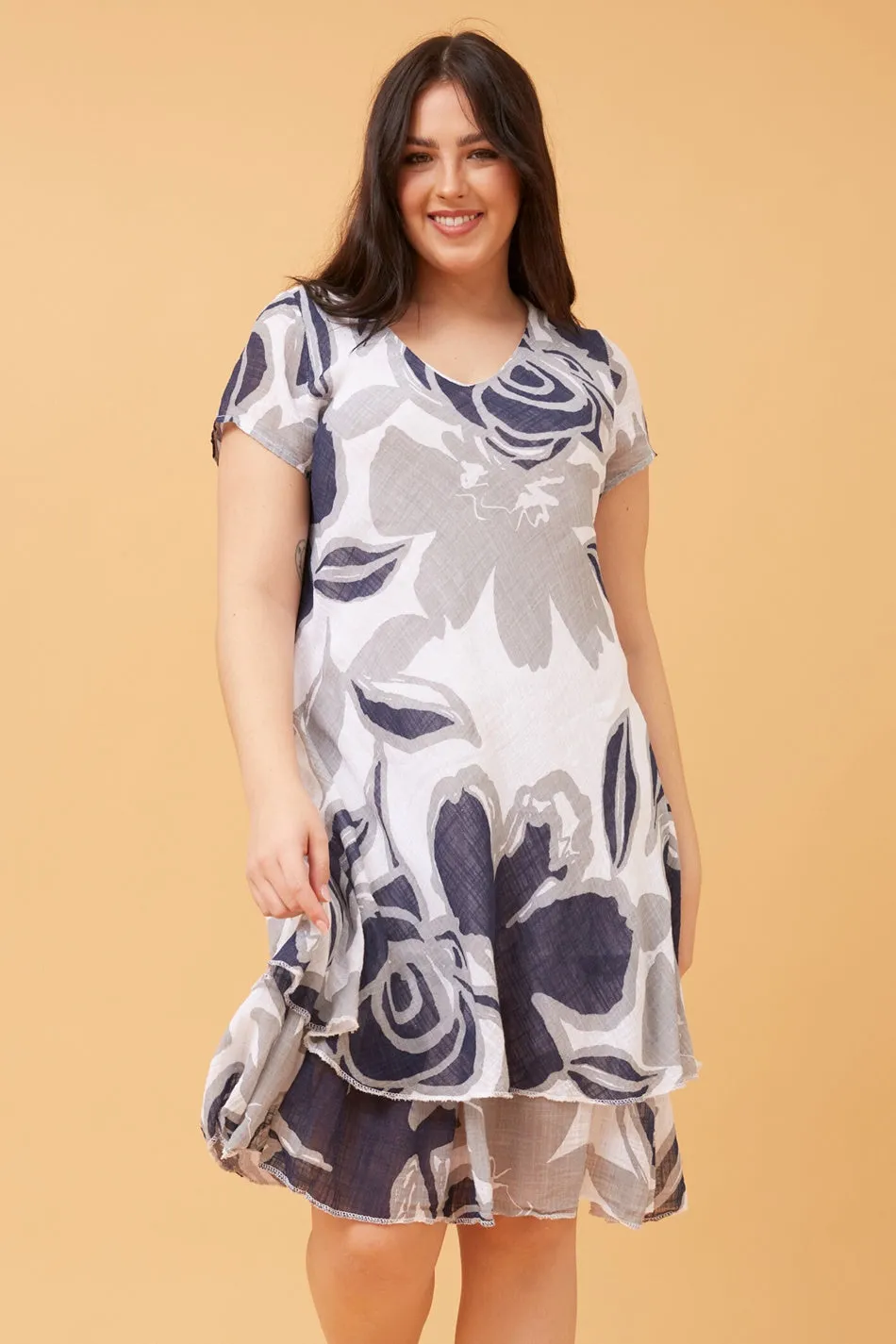 ELECTRA DOUBLE LAYER DRESS