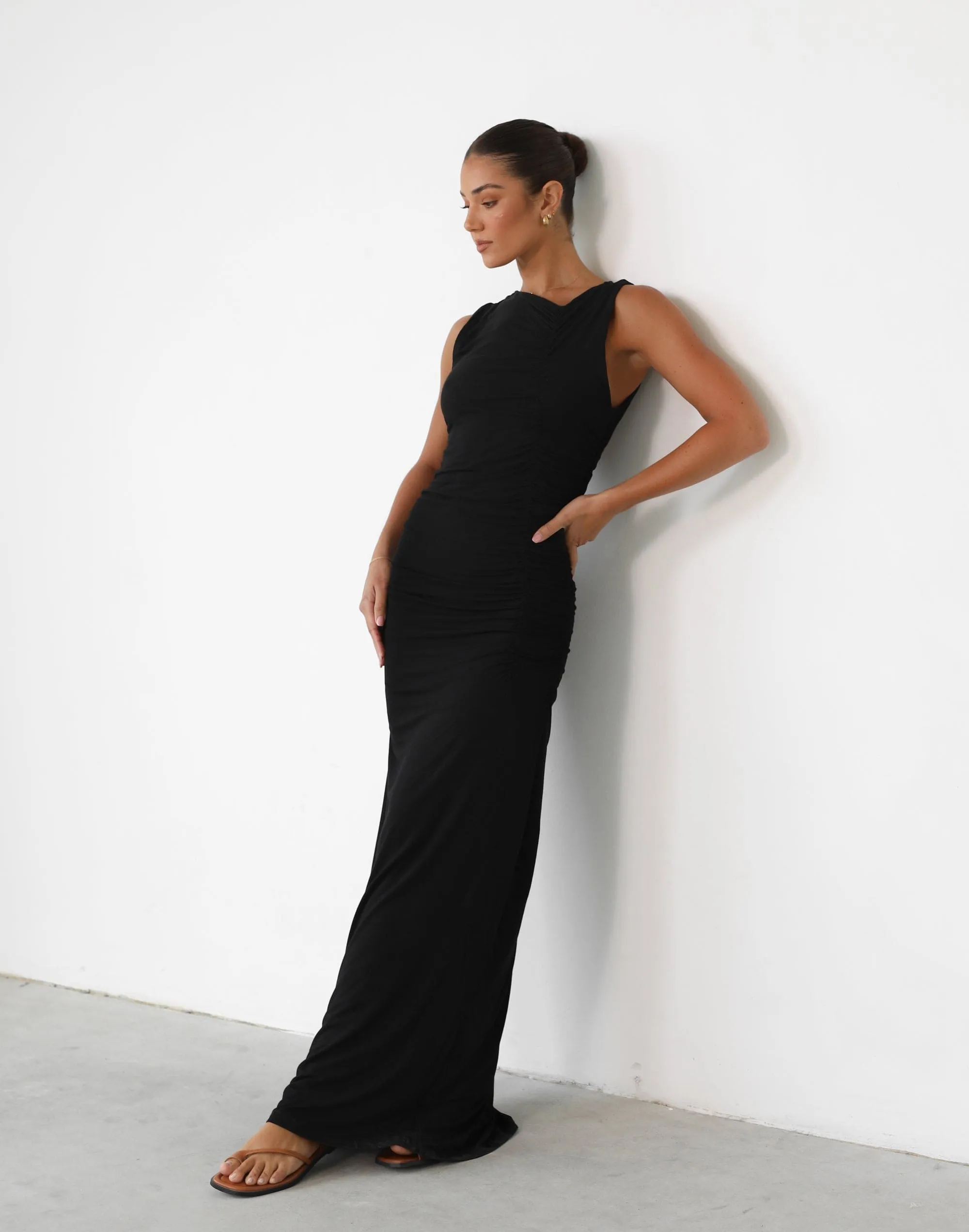 Everleigh Maxi Dress (Black)