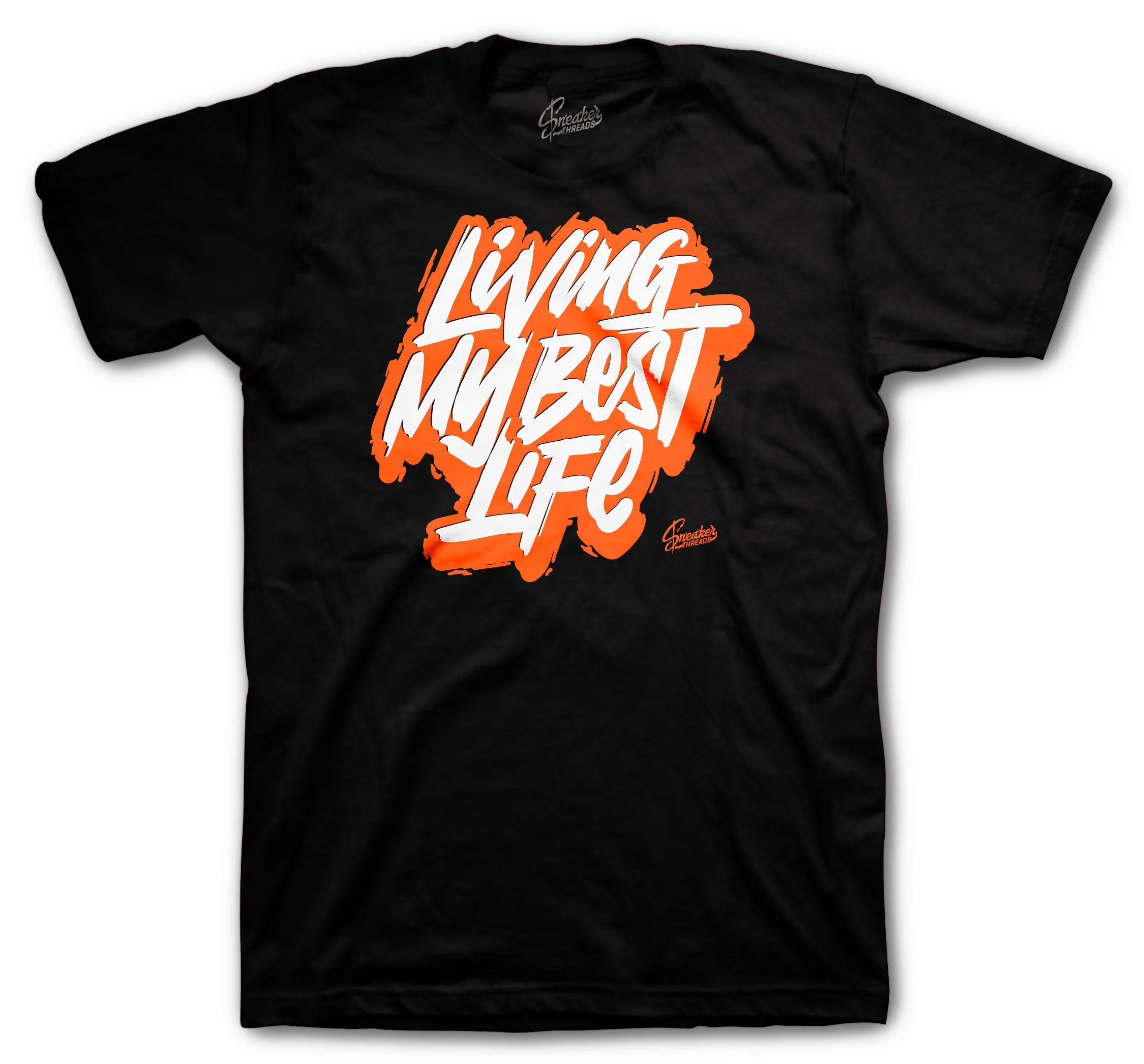 Foamposite Shattered Backboard Shirt - Living Life - Black