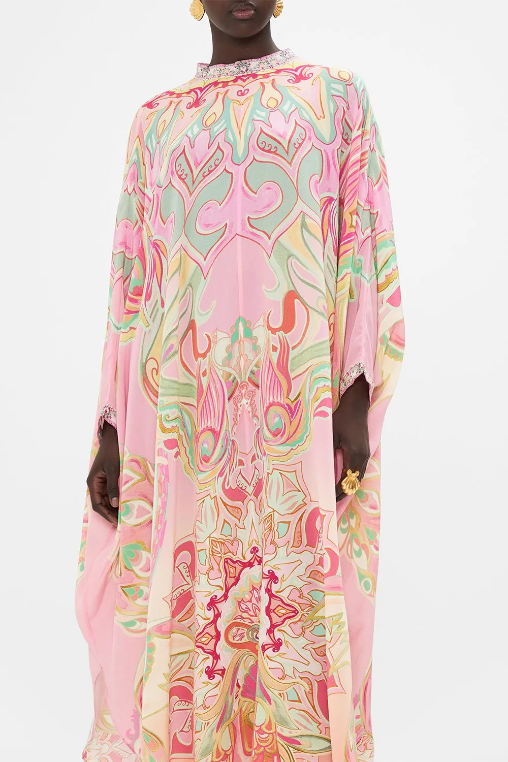 High Collar Tie Kaftan