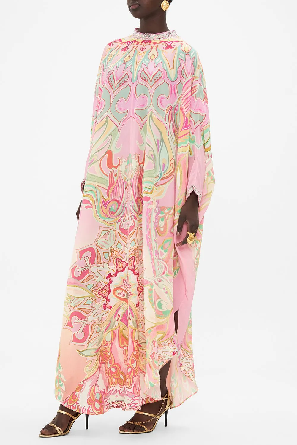 High Collar Tie Kaftan