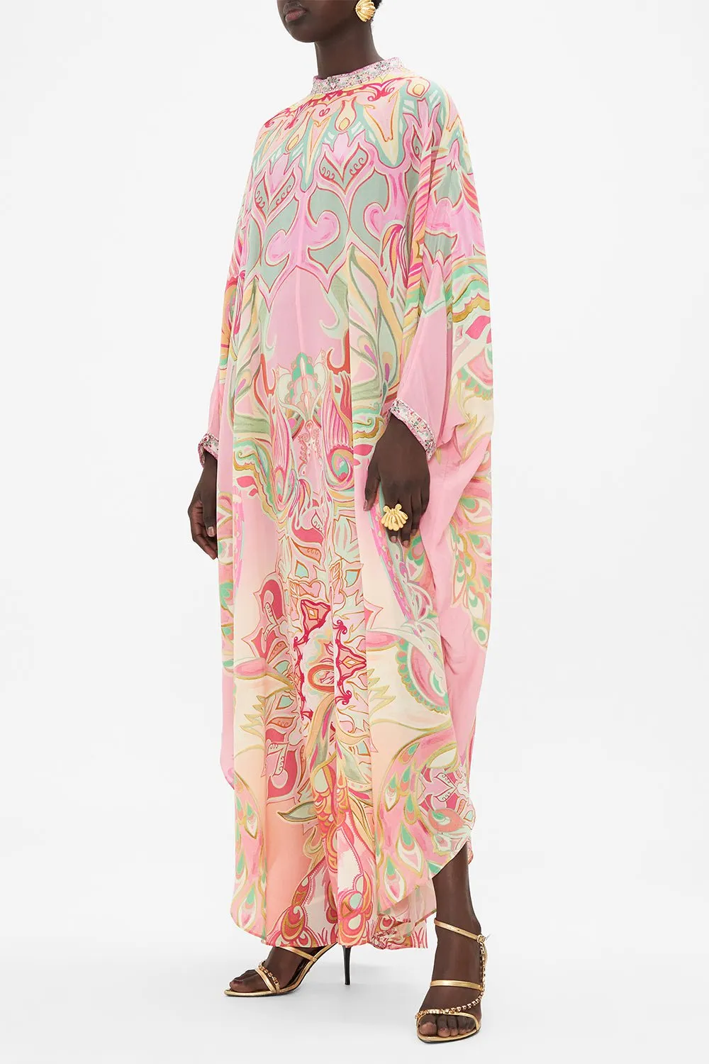 High Collar Tie Kaftan