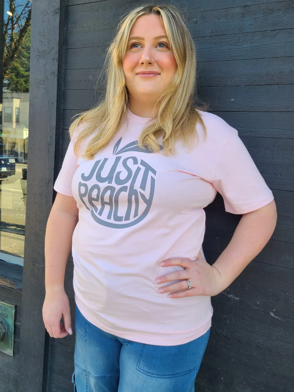 Just Peachy T-Shirt Pink