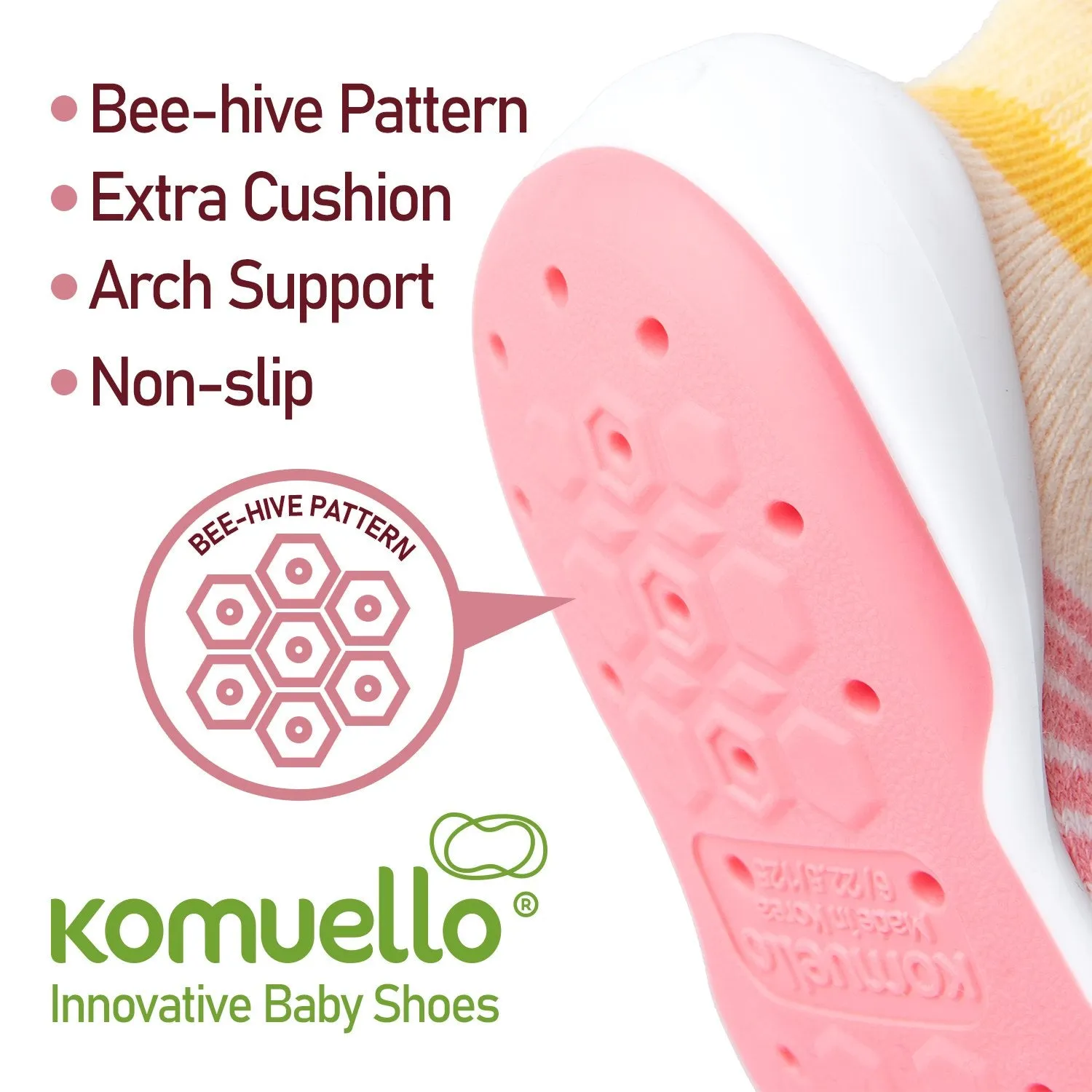 Komuello Baby Shoes - Crown Princess