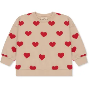 (KS6020) Lou Sweatshirt Gots - Coeur