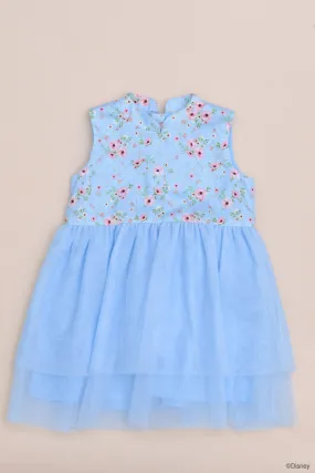 Kyra Dress - Blue Princess Rose