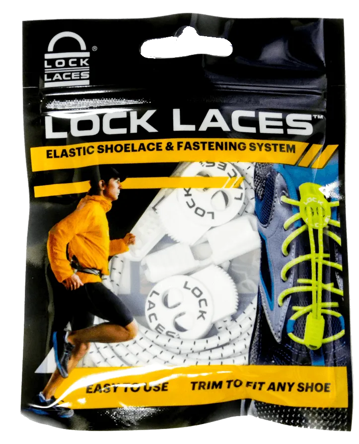 Lock Laces White Laces