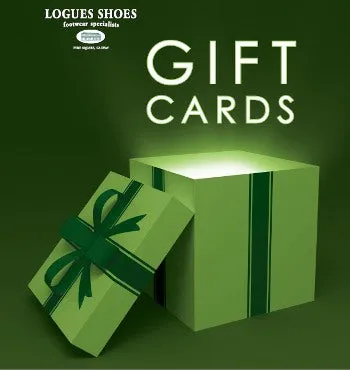 Logues shoes gift card