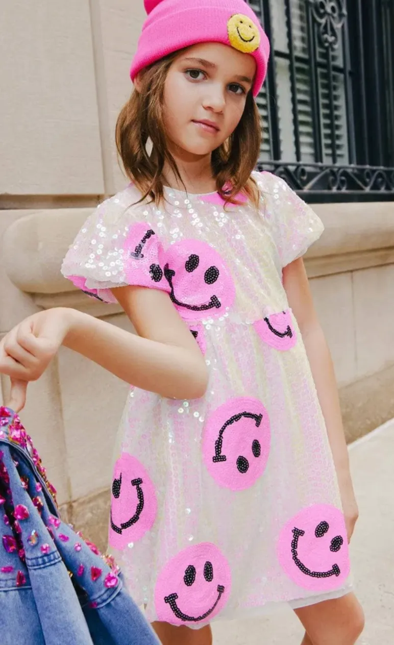 Lola   The Boys - Pinkie Happy Emoji Dress