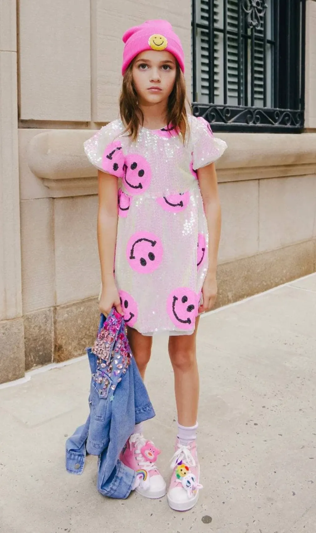 Lola   The Boys - Pinkie Happy Emoji Dress