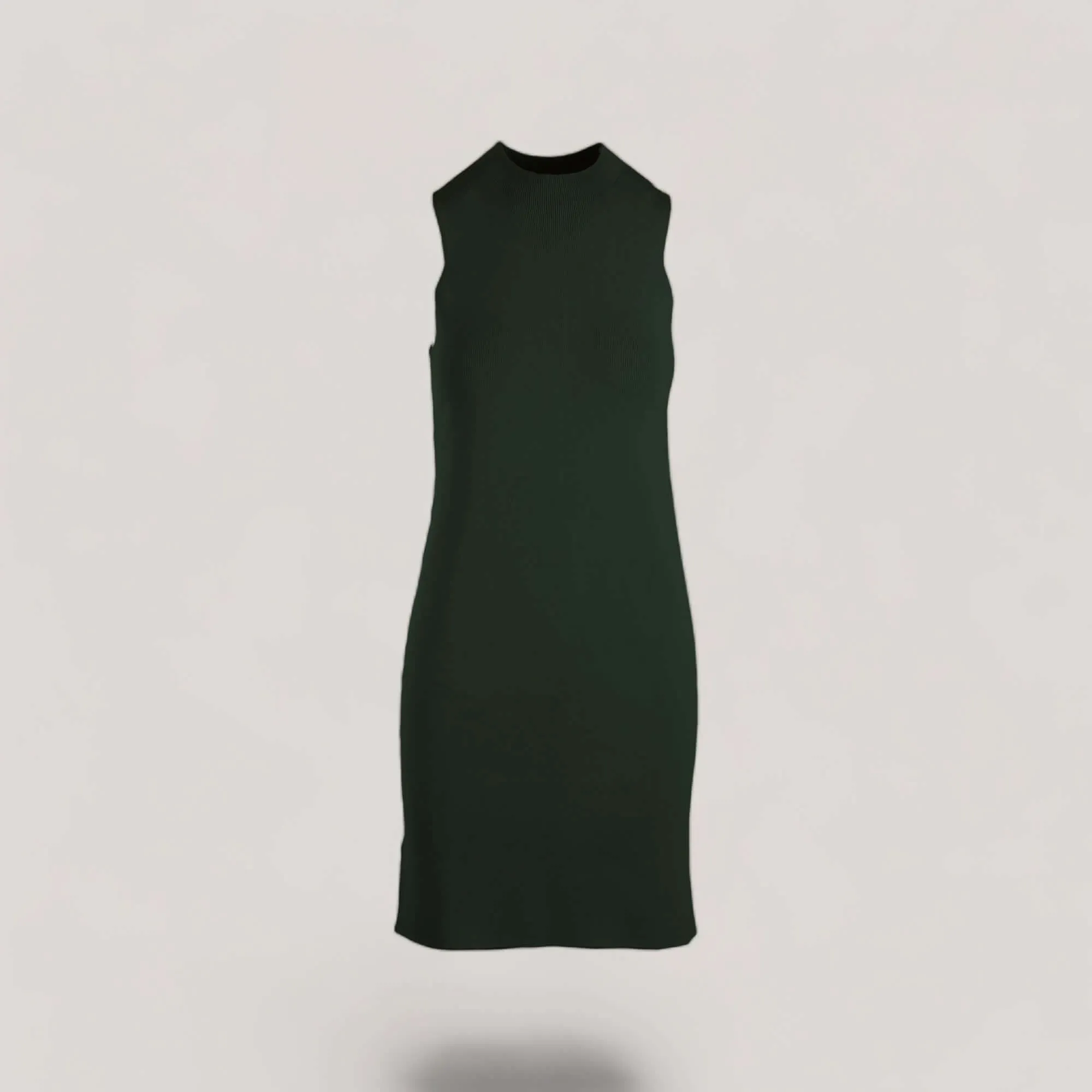 MARGOT | Sleeveless Mock-Neck Short Dress