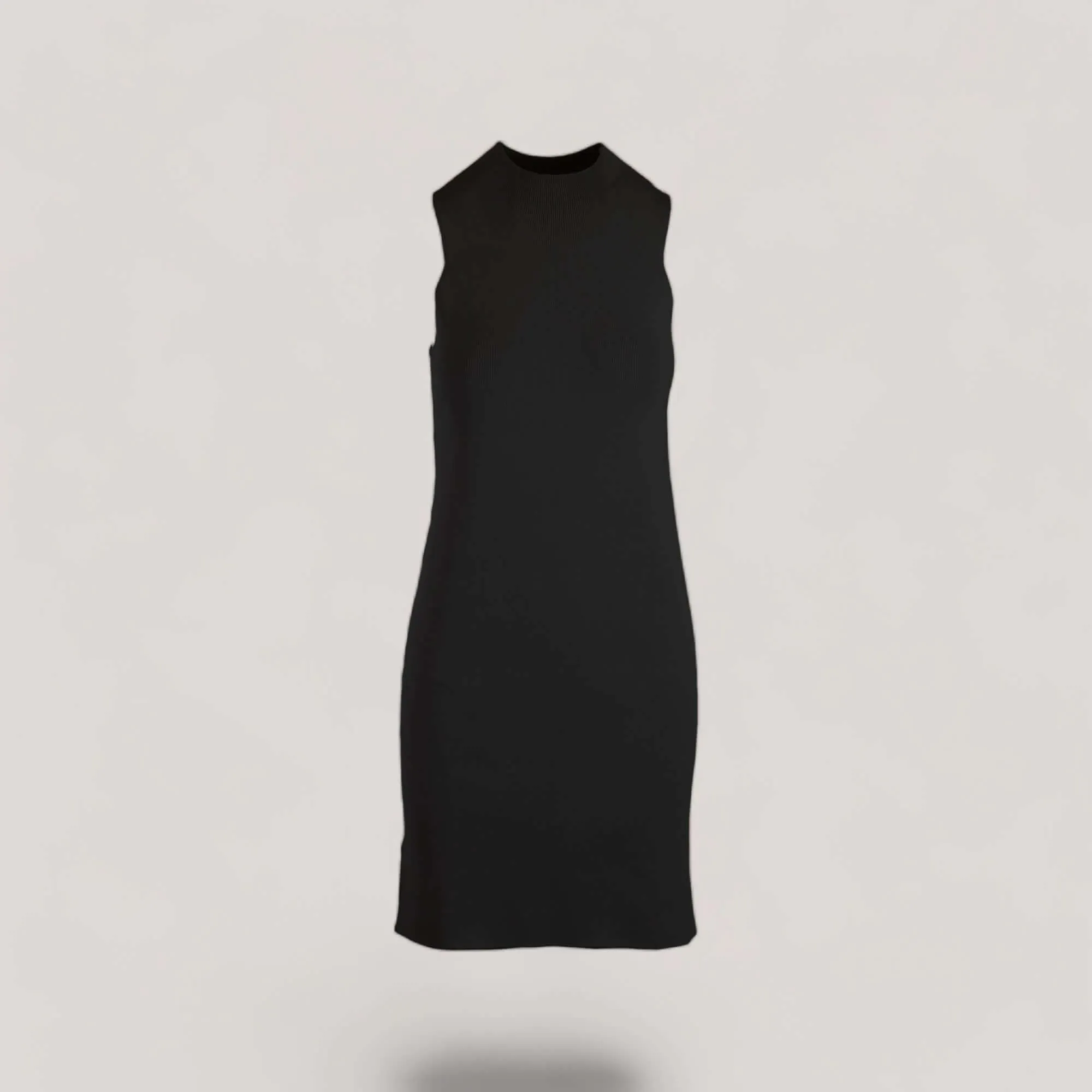 MARGOT | Sleeveless Mock-Neck Short Dress