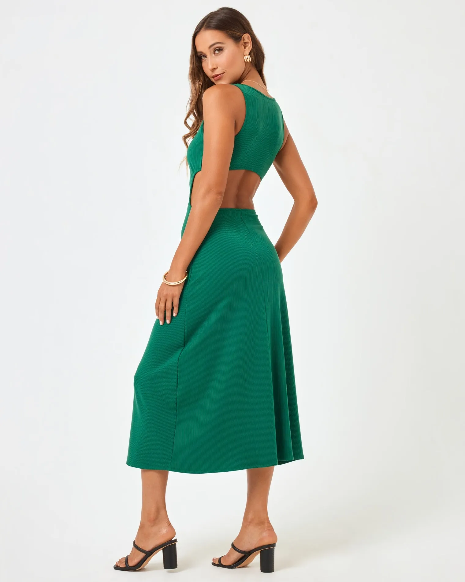 Margot Dress - Emerald