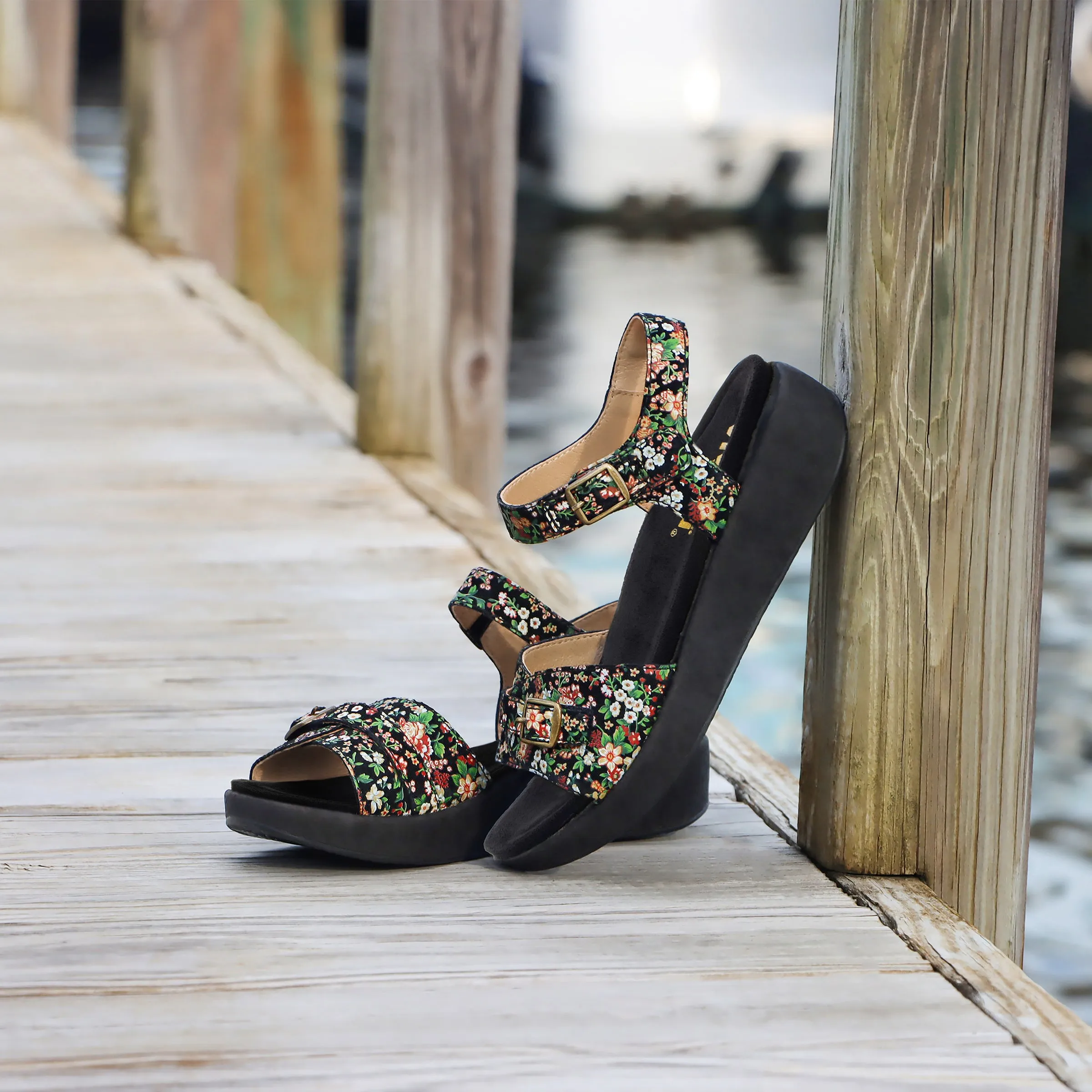 Maryn Earthy Bloom Sandal