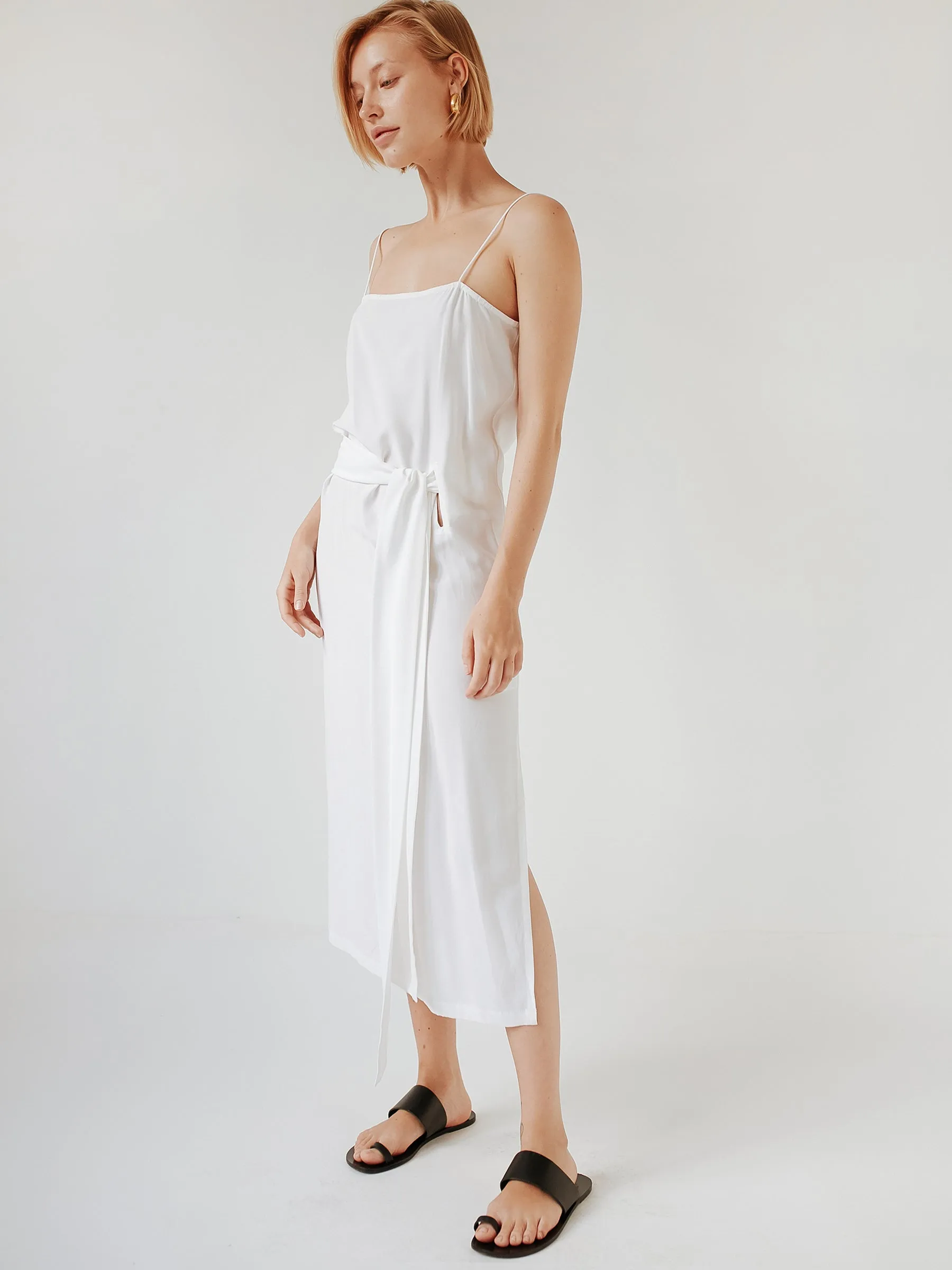 Mathilde Wrap Midi Dress