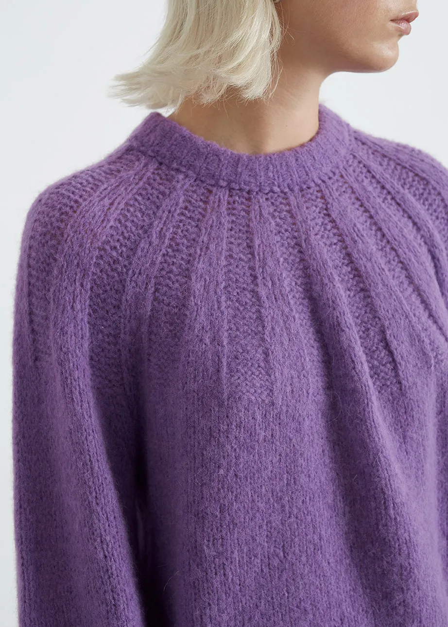 MILA SWEATER | FUCHSIA