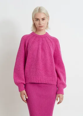 MILA SWEATER | FUCHSIA