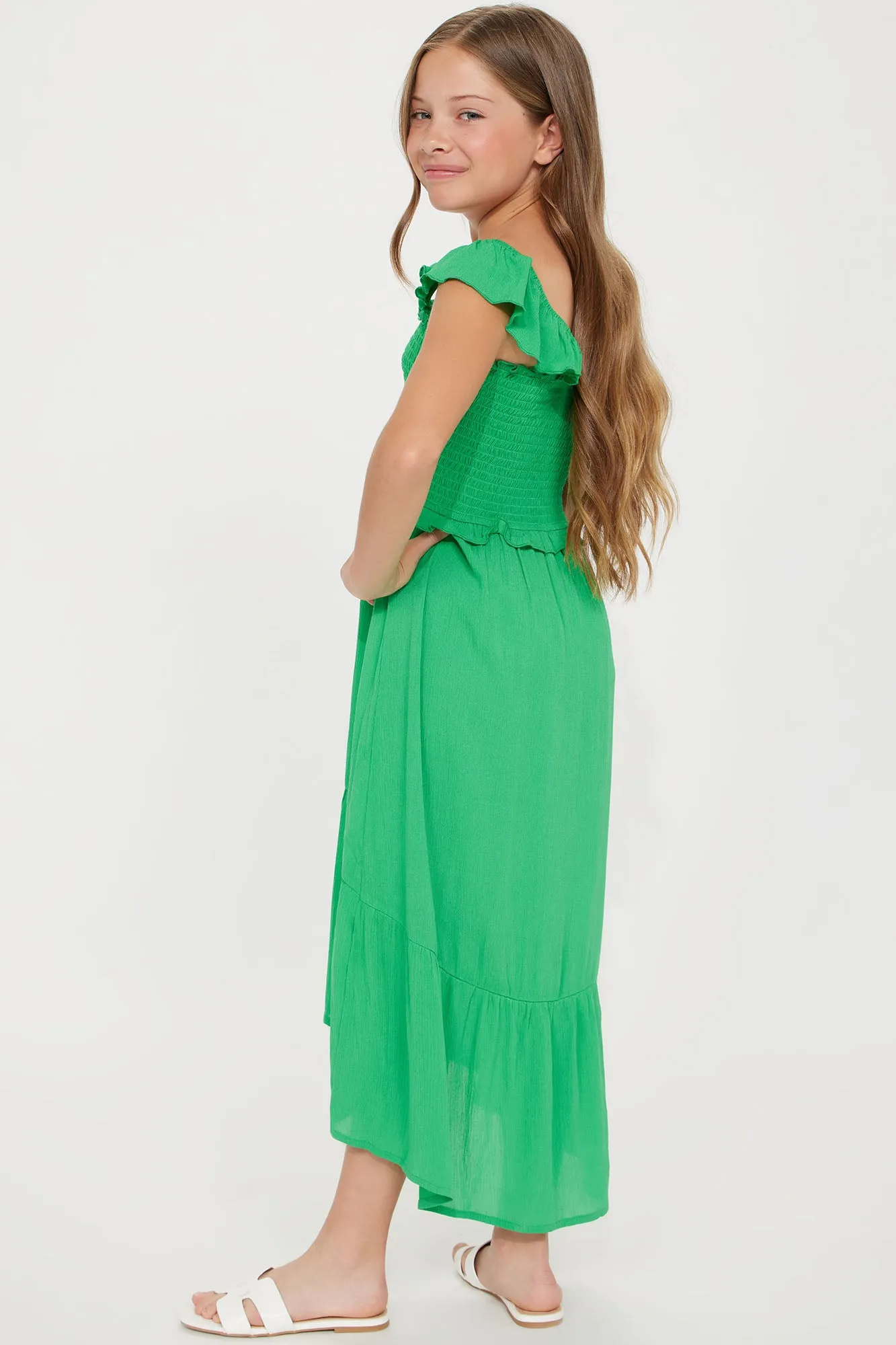 Mini Social Butterfly Maxi Dress - Green