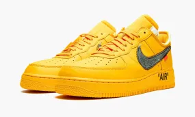 NIKE X OFF WHITE AIR FORCE 1 UNIVERSITY GOLD