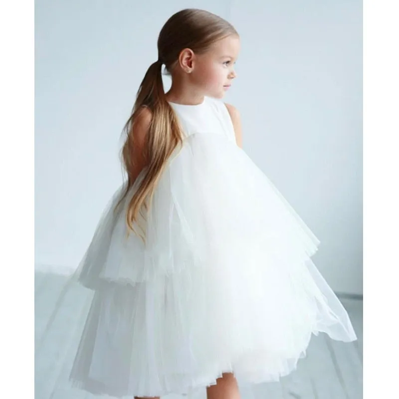 Party White Tutu Lace Gown