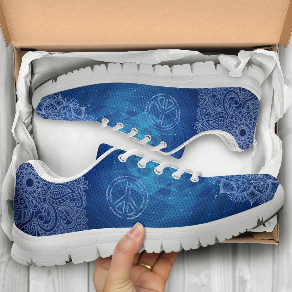 Peace Mandala Running Shoes