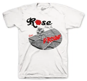 Retro 1 Satin Snake Rose From the Ground Shirt