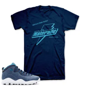 Retro 10 LA Shirt - Haterade - Navy