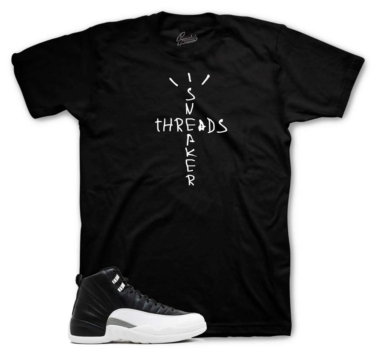 Retro 12 Playoff Scribble Shirt