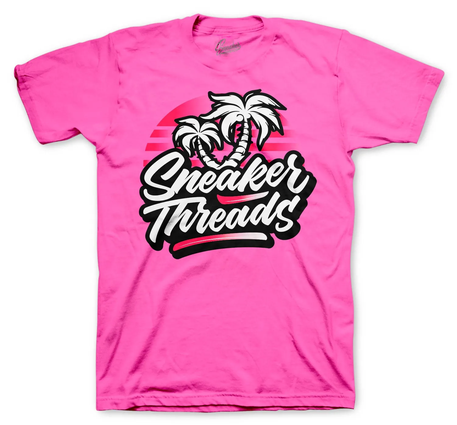 Retro 14 Shocking Pink Shirt - ST Palms - Pink