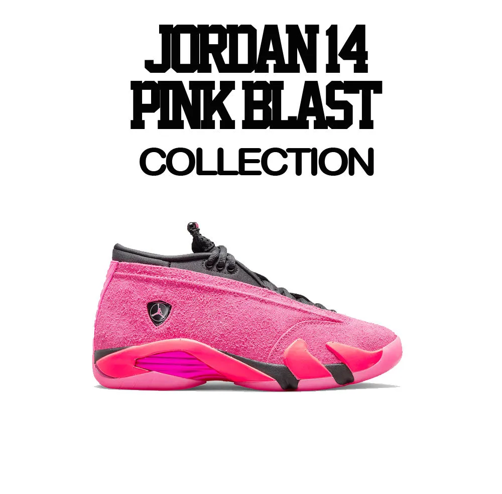 Retro 14 Shocking Pink Shirt - ST Palms - Pink