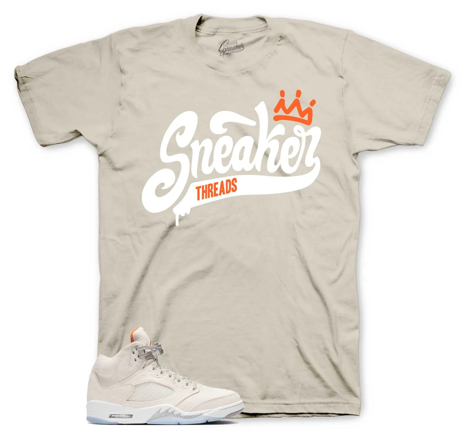 Retro 5 Craft Shirt - ST Crown - Sand