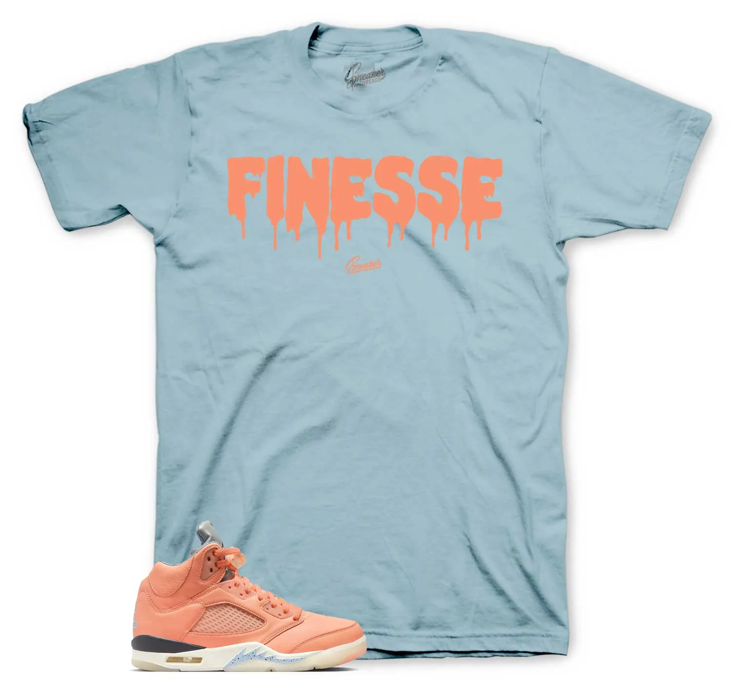 Retro 5 Crimson Bliss - Finesse - Light Blue