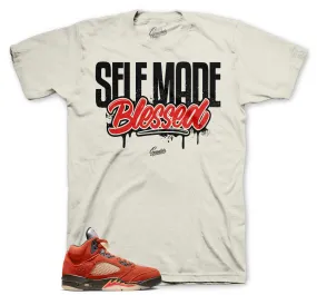 Retro 5 Dunk On Mars Self Made Shirt