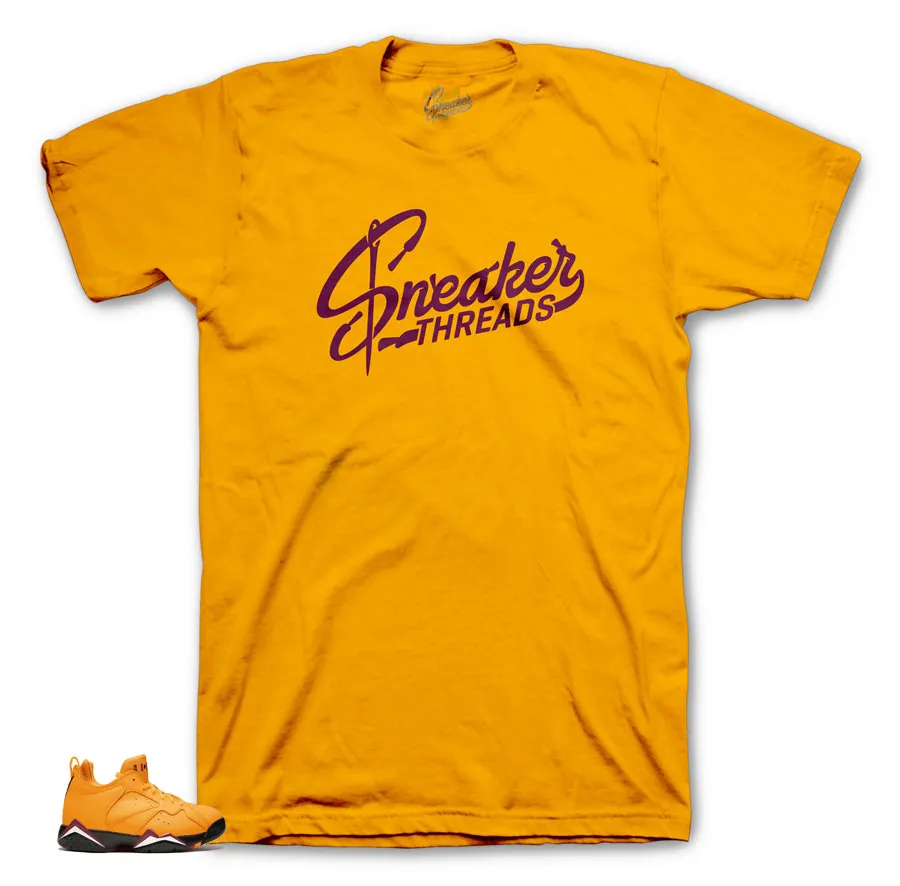 Retro 7 Low Taxi Shirt - ST Original - Gold